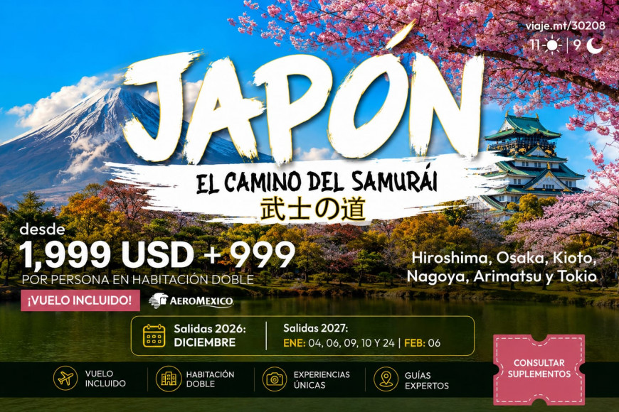 JAPON, EL CAMINO DEL SAMURAI